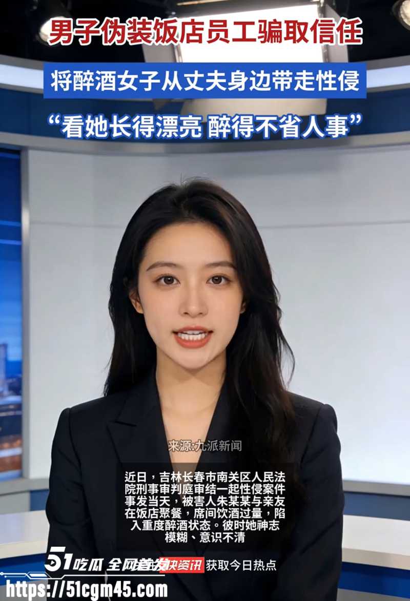 吉林长春色魔狂徒 拱某 冒充服务员 将醉酒人妻从丈夫身边带走性侵 现场录拍外流