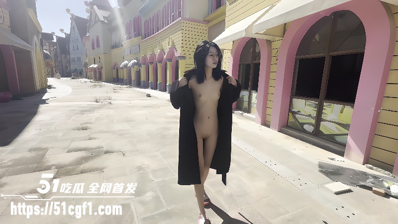 西萌工作室 濑濑 废弃街全裸露出 性感玉腿大张骚逼湿透等你操！